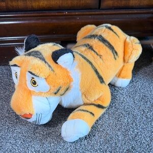 Disney Rajah Aladdin Plush Tiger Stuffed Animal Toy
